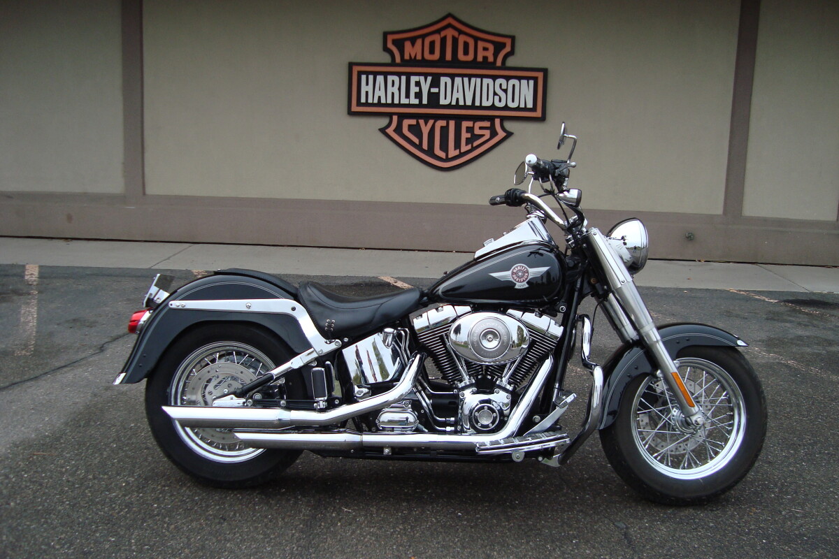2006 Harley-Davidson Fat Boy Vivid Black