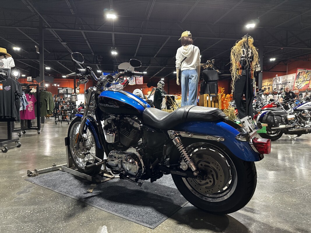 HD XLH 1200 CUSTOM 2004 BLACK/BLUE - Photo 9
