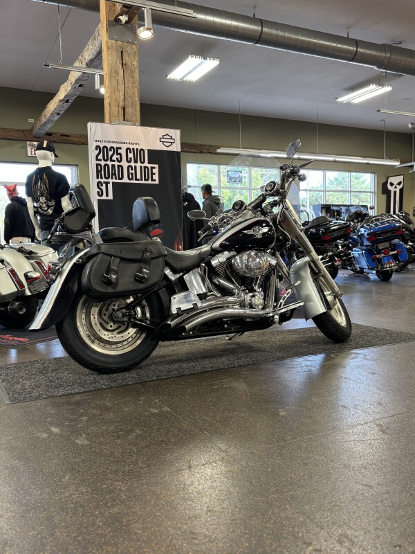 Harley-Davidson Fat Boy 2005 FLSTFI BLK/SIL - Photo 2