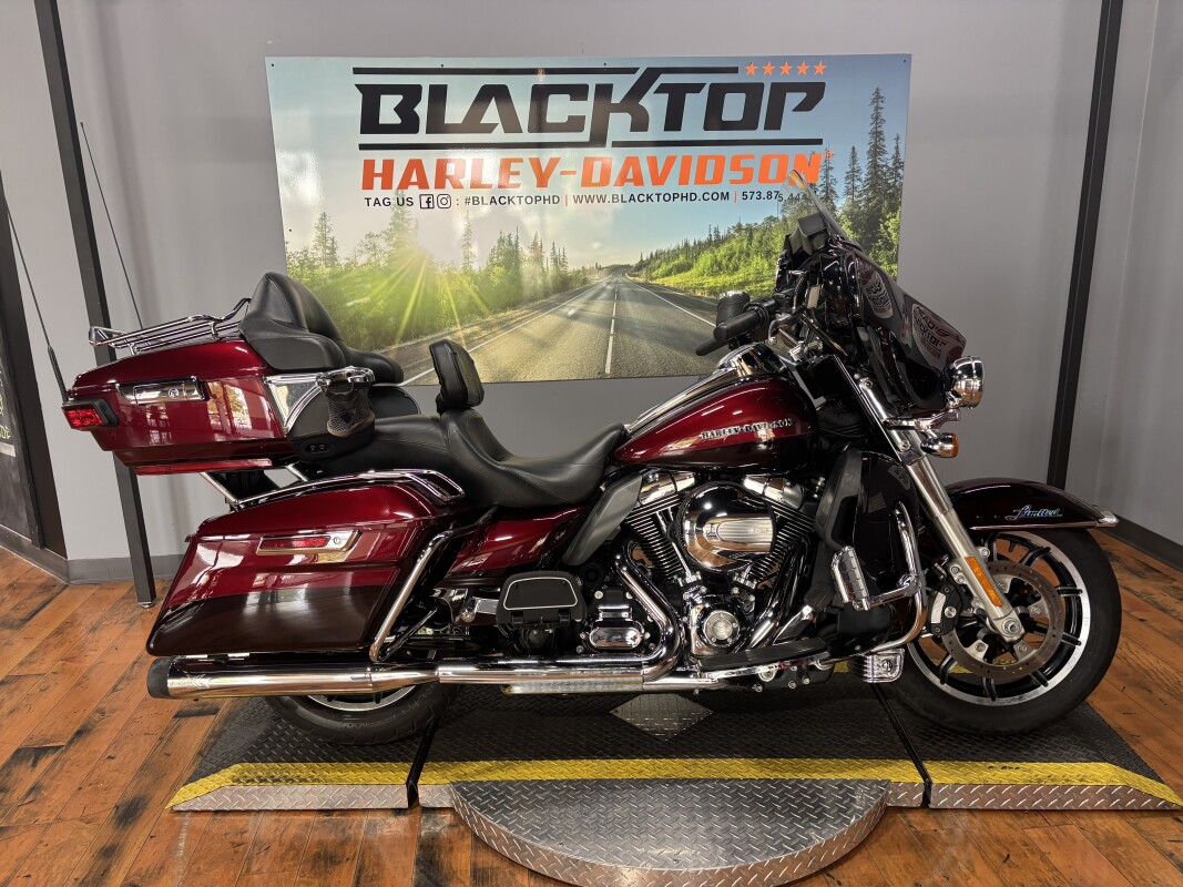 2014 Harley-Davidson Electra Glide Ultra Limited MYS RED/CAYENNE W/ PINSTRIP