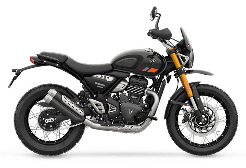 2026 Triumph Scrambler 400XC - Storm Grey