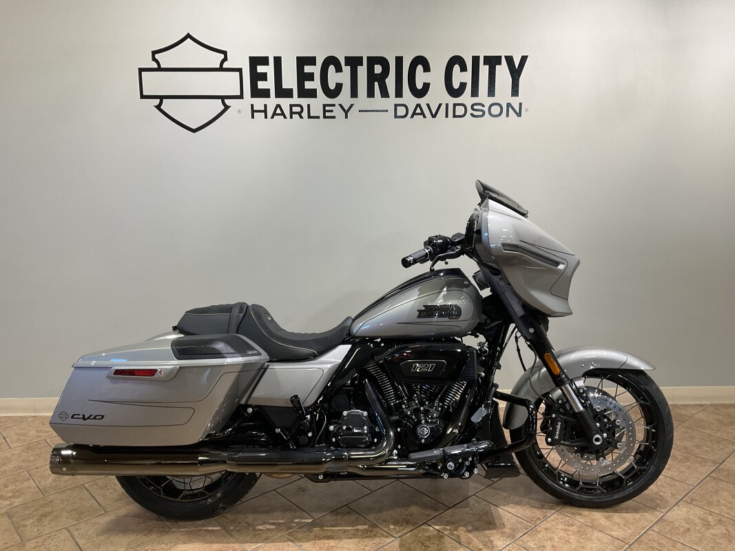 2023 Harley-Davidson CVO Street Glide Dark Platinum w/Pinstripe FLHXSE