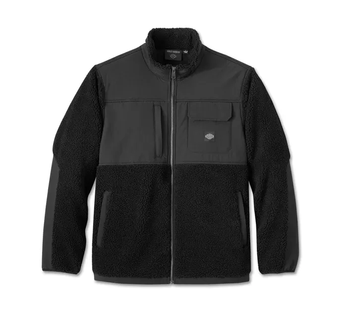 Harley-Davidson Sherpa Full Zip Harley Black