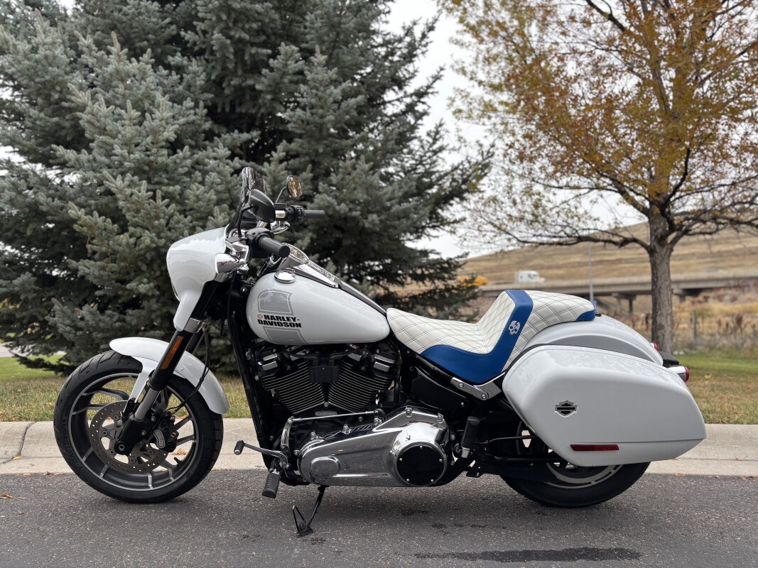 2021 Harley-Davidson Sport Glide Stone Washed White Pearl - Photo 4