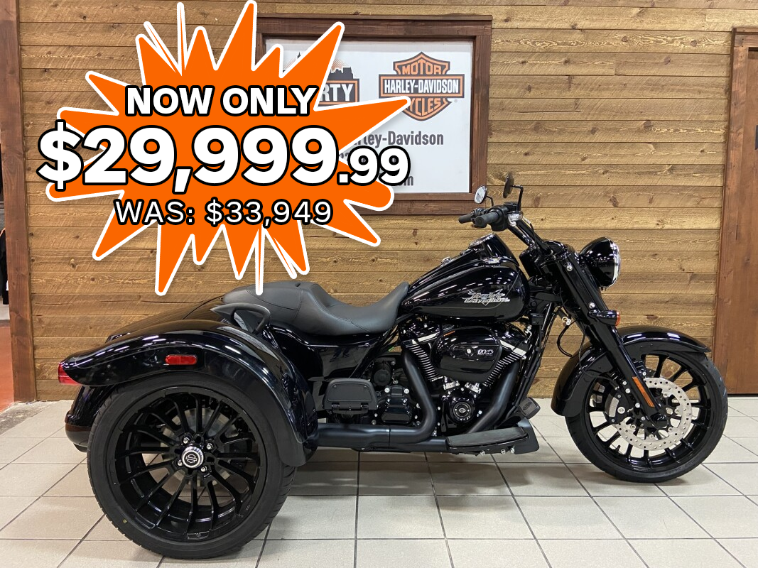 2024 Harley-Davidson Freewheeler Vivid Black FLRT