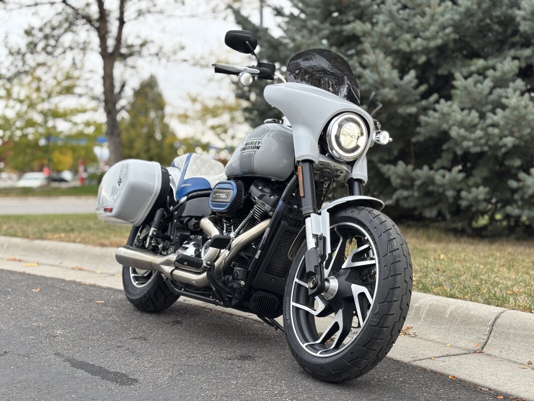 2021 Harley-Davidson Sport Glide Stone Washed White Pearl - Photo 2