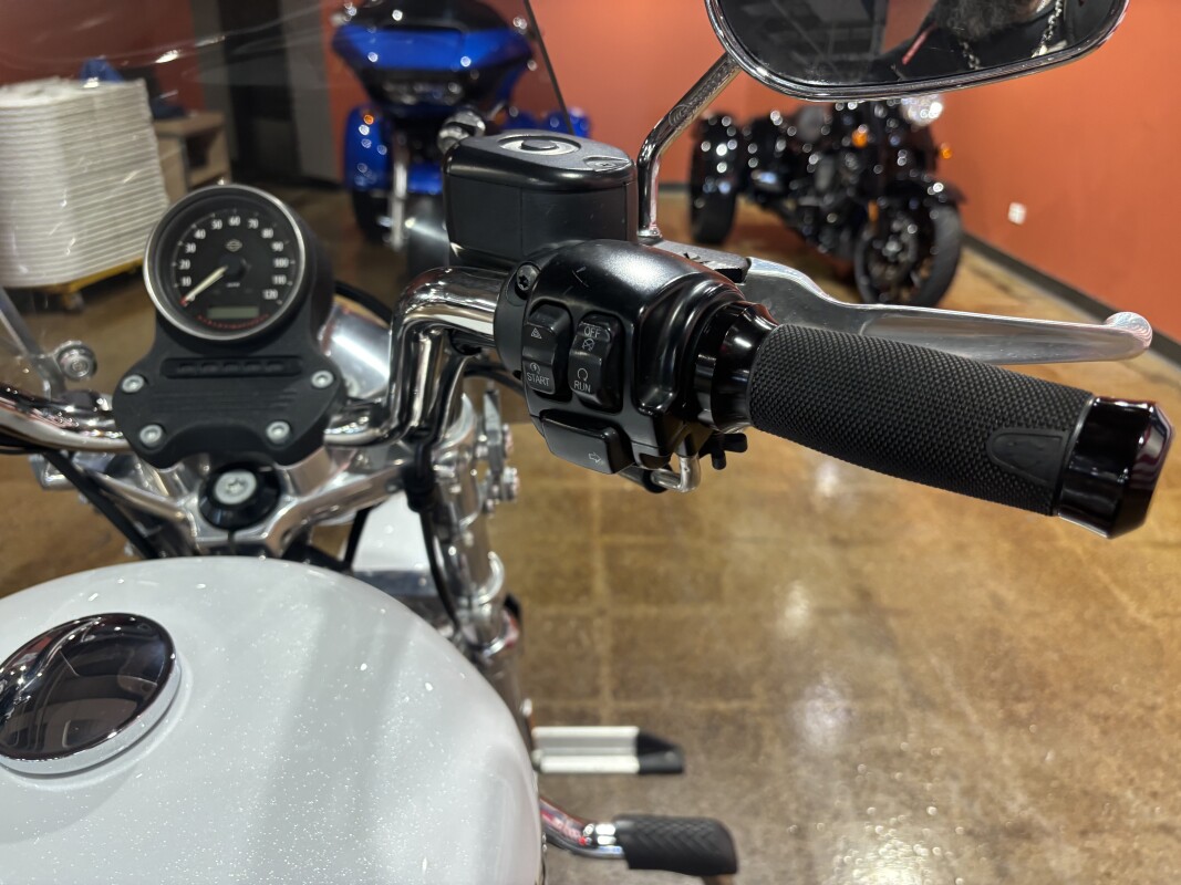 Harley-Davidson SuperLow 2015 XL 883L WHT HOT/BLU HOT W/ PINSTRIP - Photo 6