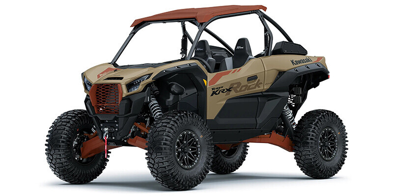 2026 Kawasaki Teryx KRX 1000 Rock Edition Matte Dark Beige / Brownish Orange - Photo 7