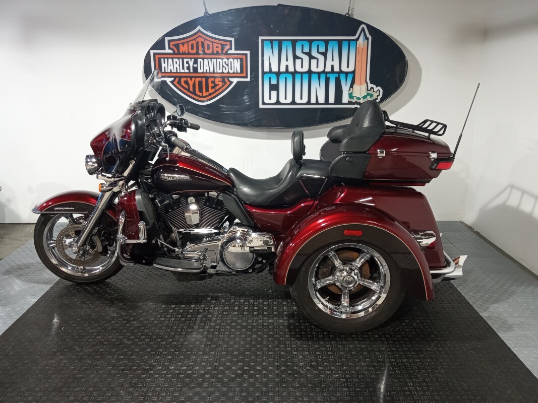 2015 Harley Davidson Tri Glide Ultra Classic Two-Tone Mysterious Red Sunglo/Blackened Cayenne Sunglo - Photo 3