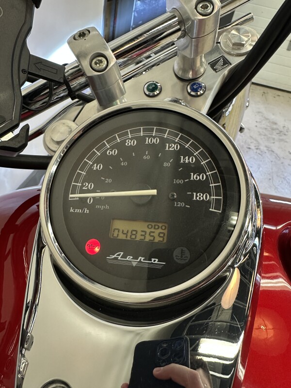 2008 Honda VT750 Shadow/Aero Red/White - Photo 10