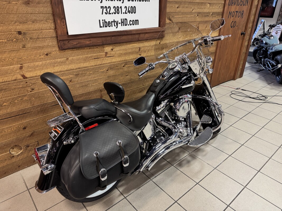 2010 HARLEY-DAVIDSON SOFTAIL DELUXE VIVID BLACK FLSTN - Photo 8