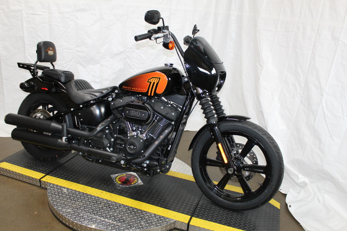 Harley-Davidson Street Bob 114 2022 FXBBS 015521B BLACK - Photo 2