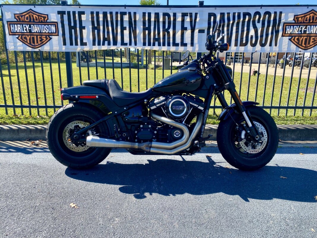 2018 Harley-Davidson Fat Bob Black Denim