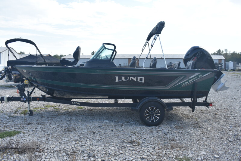 2026 Lund 1875 Impact XS Sport ~ Mercury150 Hp 4S w/ Single Axle Trailer + $13,000 in custom options