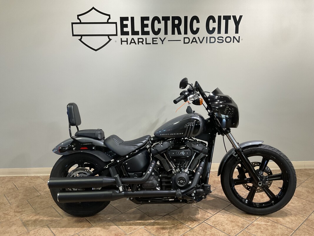 2022 Harley-Davidson Street Bob 114 Gauntlet Gray Metallic FXBBS
