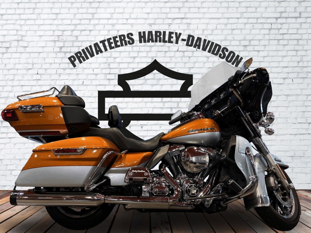 2014 Harley-Davidson Electra Glide Ultra Limited Two-Tone Amber Whiskey/Brilliant Silver