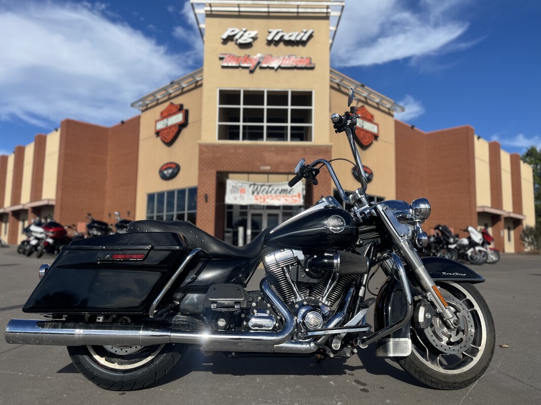 2009 Harley-Davidson Road King Classic FLHR BLACK 634565