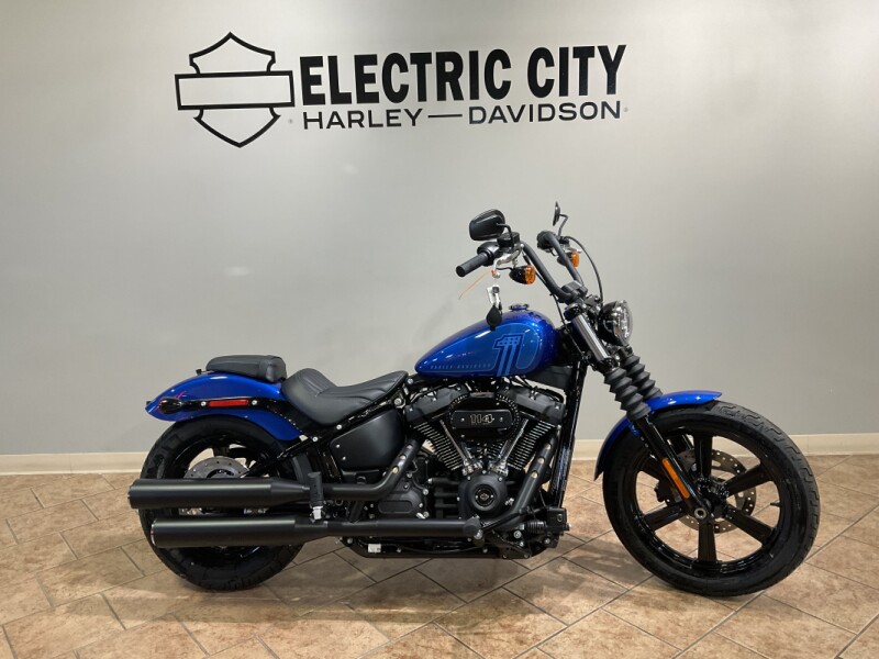 2024 Harley-Davidson® Street Bob® 114 Blue Burst FXBBS