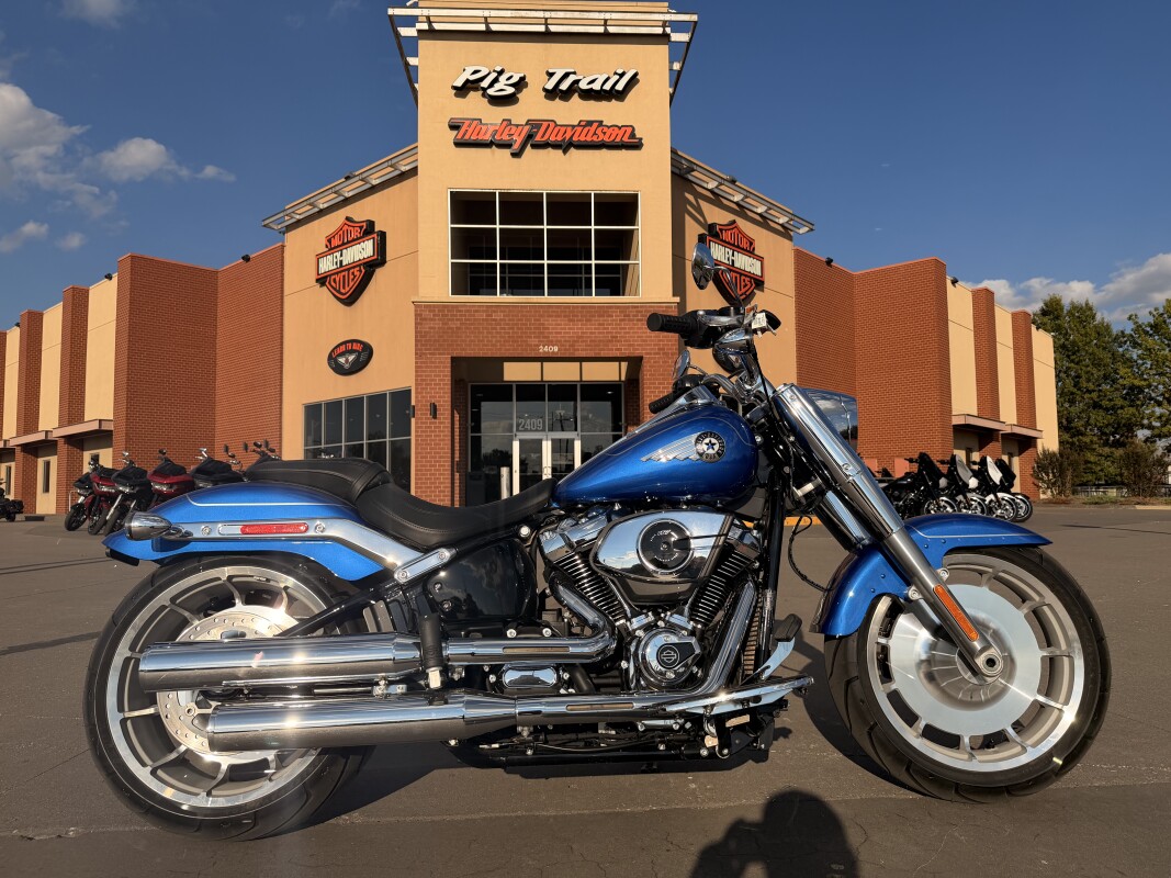 2025 Harley-Davidson Fat Boy FLFB Blue Burst