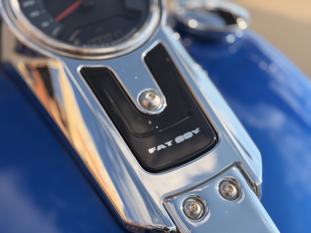 2025 Harley-Davidson Fat Boy FLFB Blue Burst - Photo 7