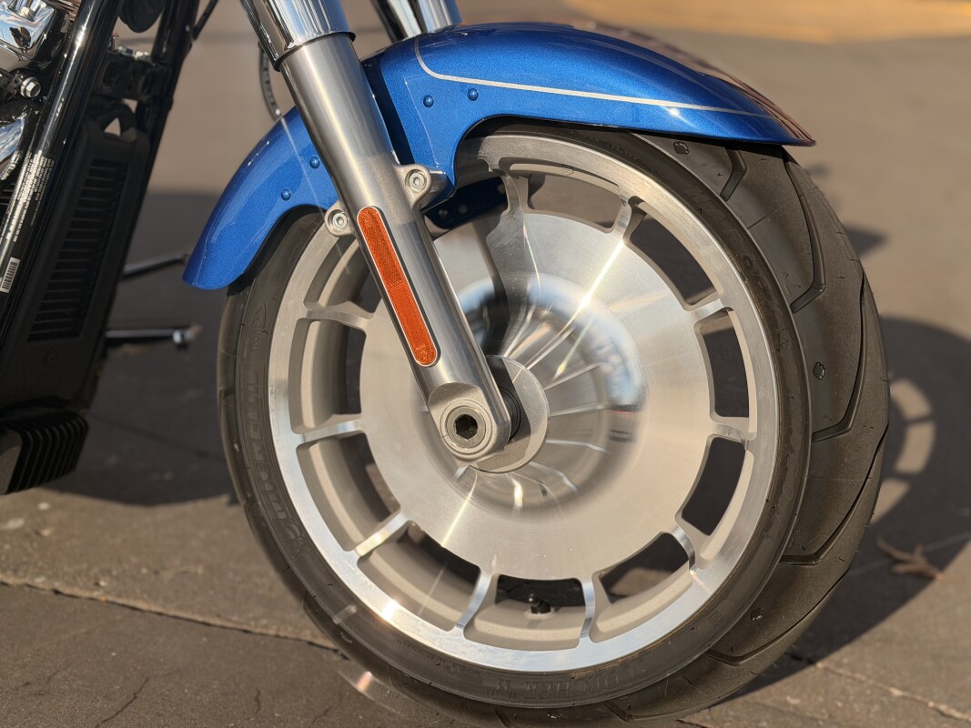 2025 Harley-Davidson Fat Boy FLFB Blue Burst - Photo 9