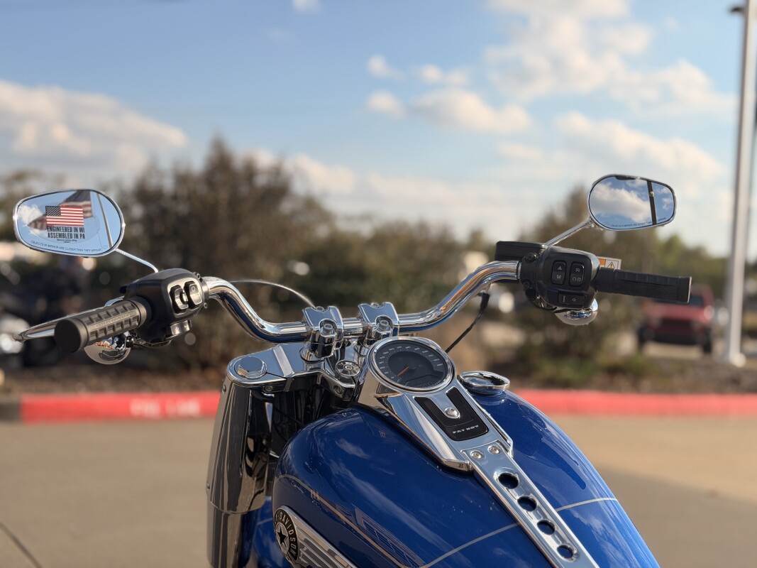 2025 Harley-Davidson Fat Boy FLFB Blue Burst - Photo 6