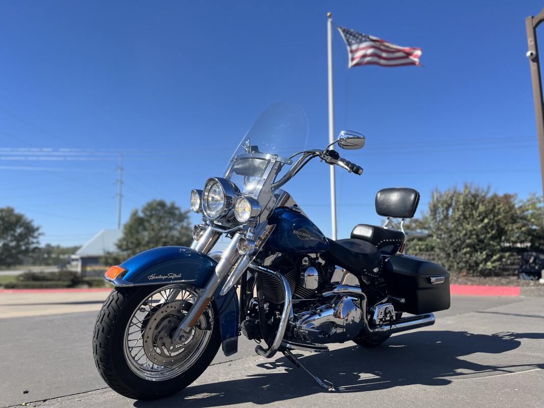 2005 Harley-Davidson Heritage Softail Classic FLSTCI BLUE SUNGLO 038614 - Photo 7