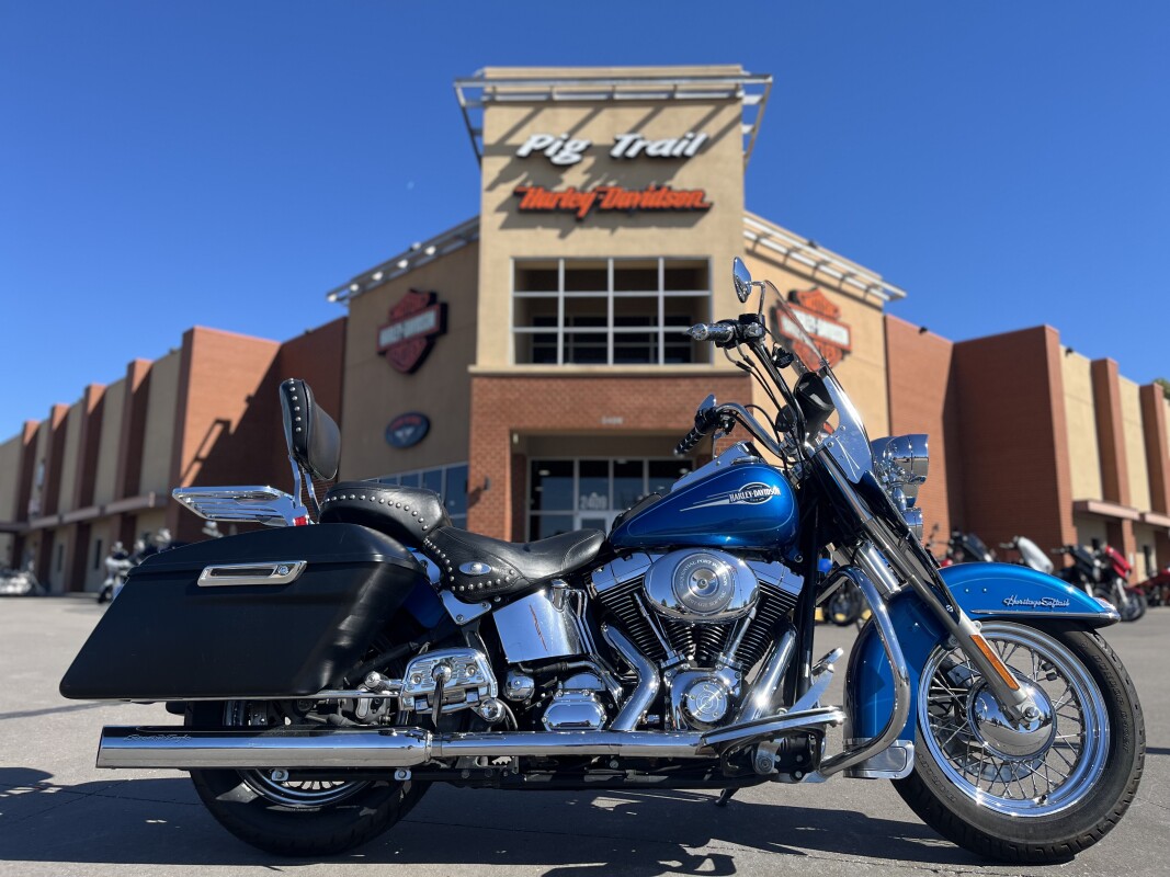 2005 Harley-Davidson Heritage Softail Classic FLSTCI BLUE SUNGLO 038614