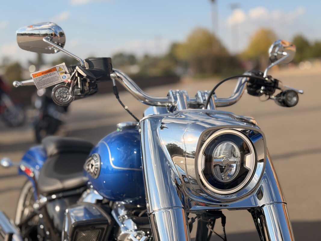 2025 Harley-Davidson Fat Boy FLFB Blue Burst - Photo 8