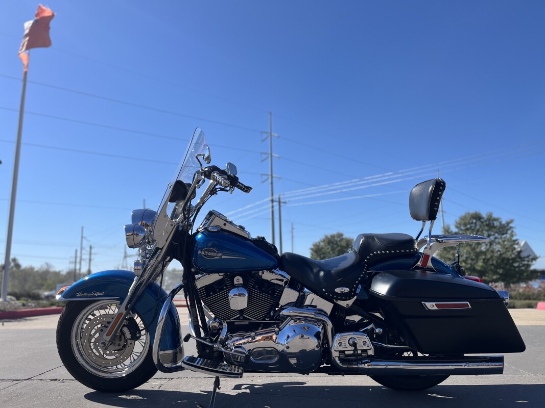 2005 Harley-Davidson Heritage Softail Classic FLSTCI BLUE SUNGLO 038614 - Photo 6