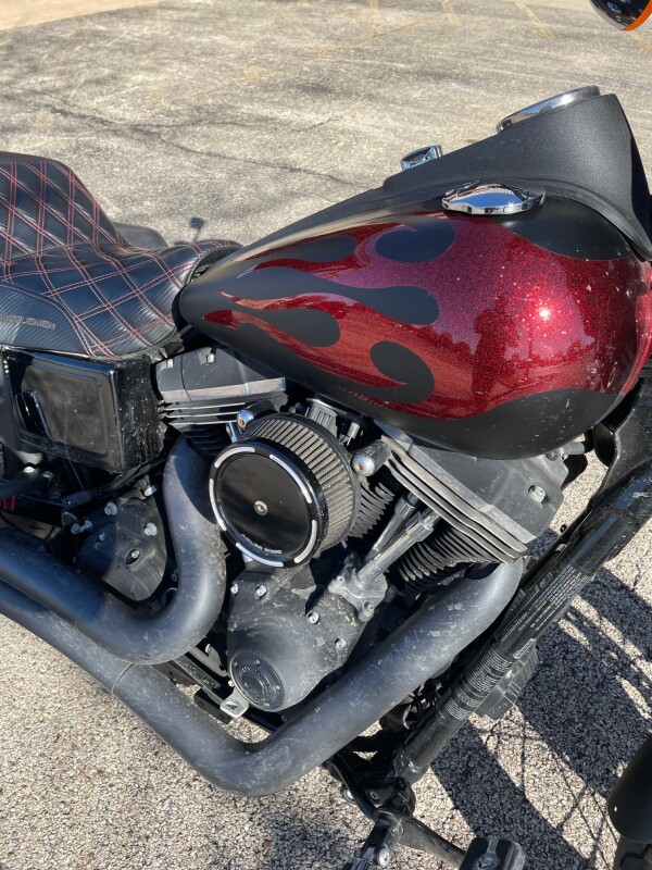 Harley-Davidson Street Bob 2013 FXDB BLACK/RED - Photo 7