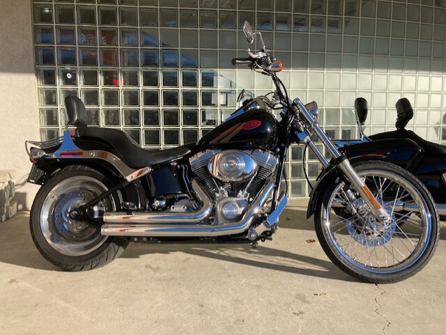 2006 Harley-Davidson Softail Standard FLSTI Black