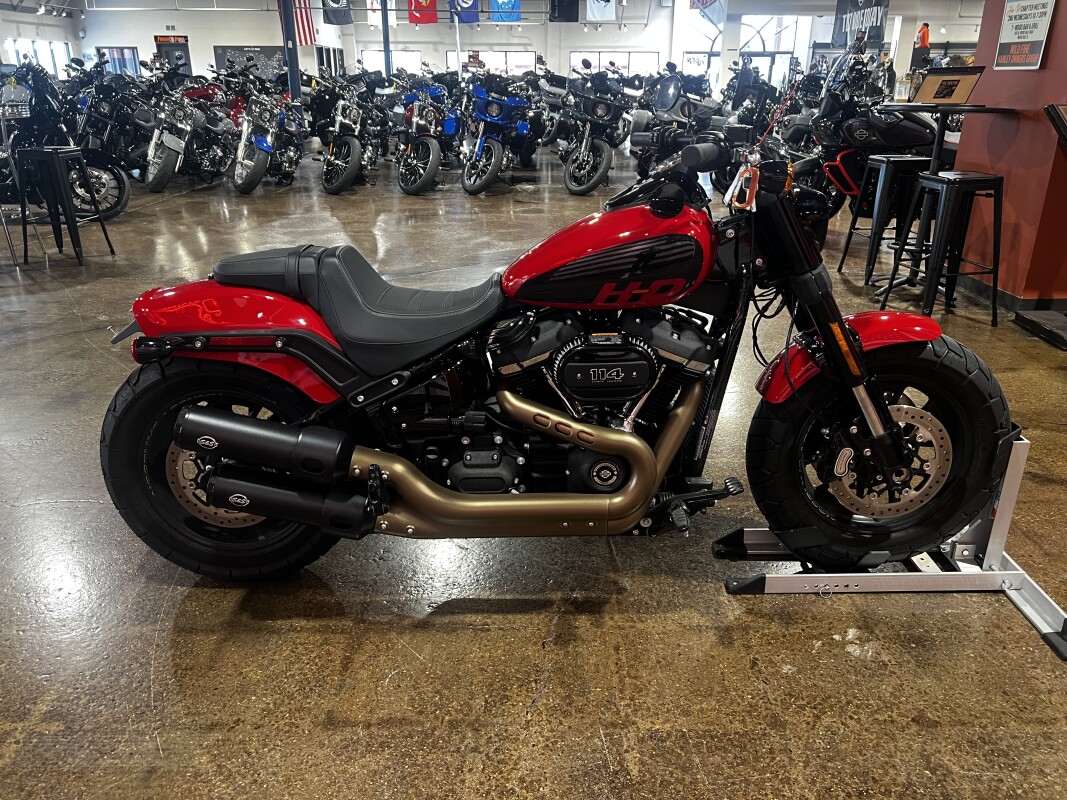 Harley-Davidson Fat Bob 114 2023 FXFBS REDLINE RED