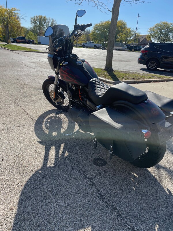 Harley-Davidson Street Bob 2013 FXDB BLACK/RED - Photo 5