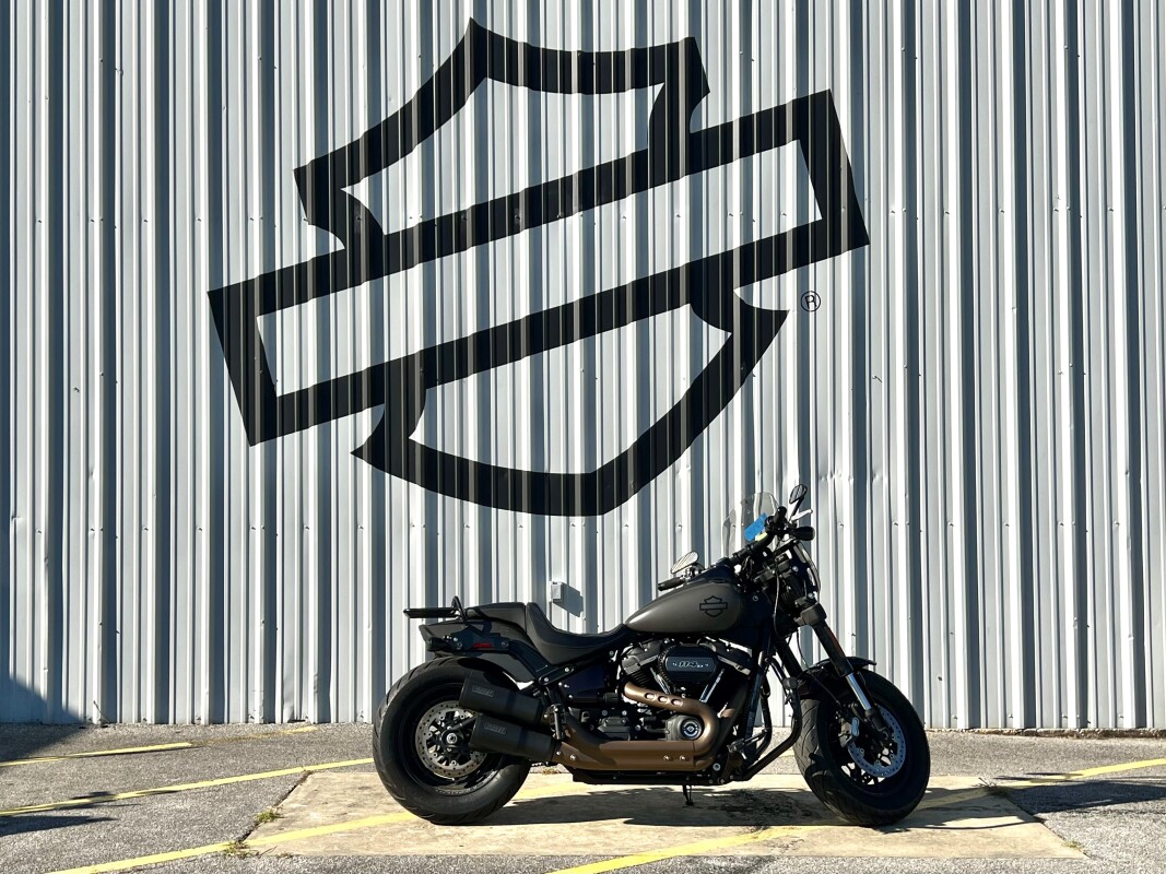 2018 Harley-Davidson Fat Bob 114 Industrial Gray Denim