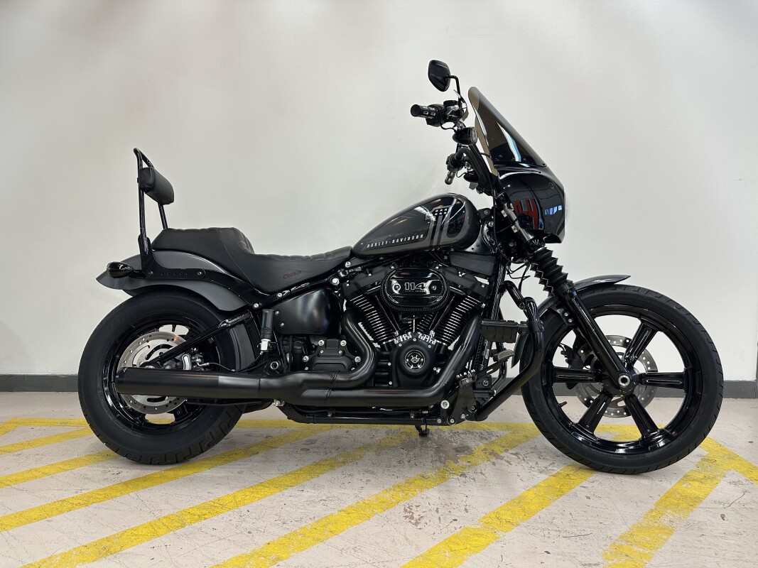 2022 Harley-Davidson Street Bob 114 Gauntlet Grey Metalliac