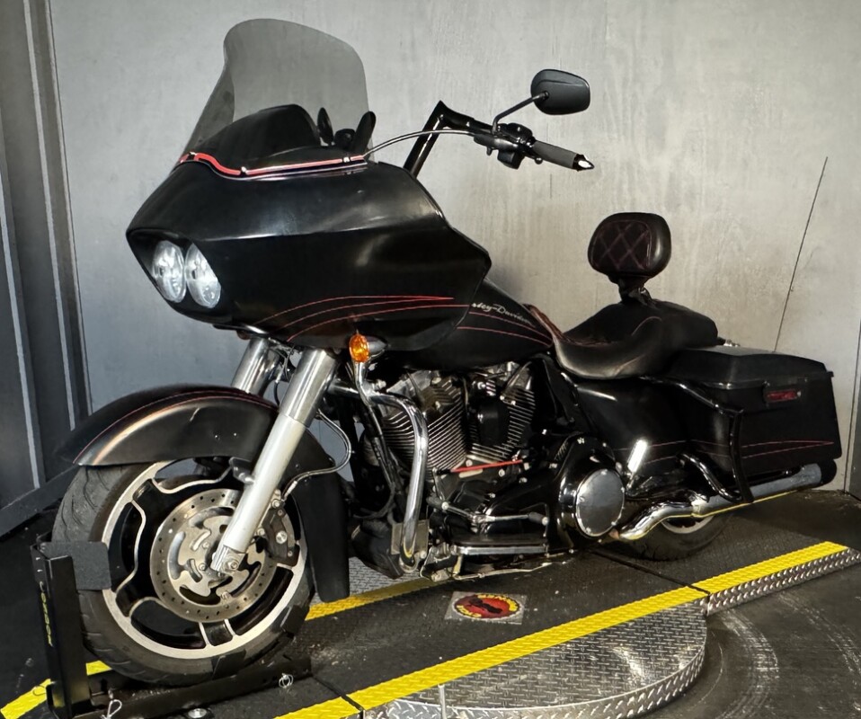 2011 Harley-Davidson Road Glide Custom FLTRX BLACK DENIM W/PINSTRIPE - Photo 9