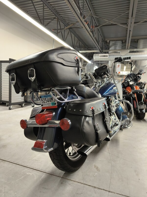 2016 Harley-Davidson Heritage Softail Classic Custom Colour Cosmic Blue Pearl - Photo 4