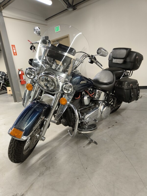 2016 Harley-Davidson Heritage Softail Classic Custom Colour Cosmic Blue Pearl - Photo 3