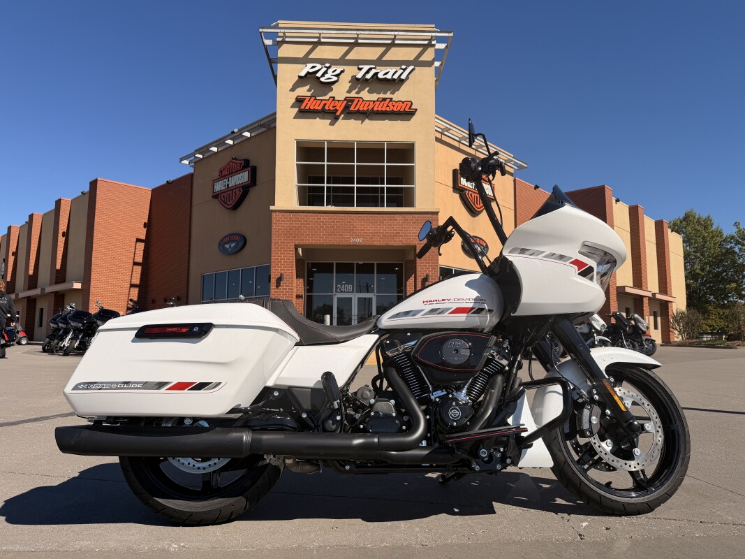 2025 Harley-Davidson Road Glide FLTRX White Onyx Pearl - Custom Pinstriping