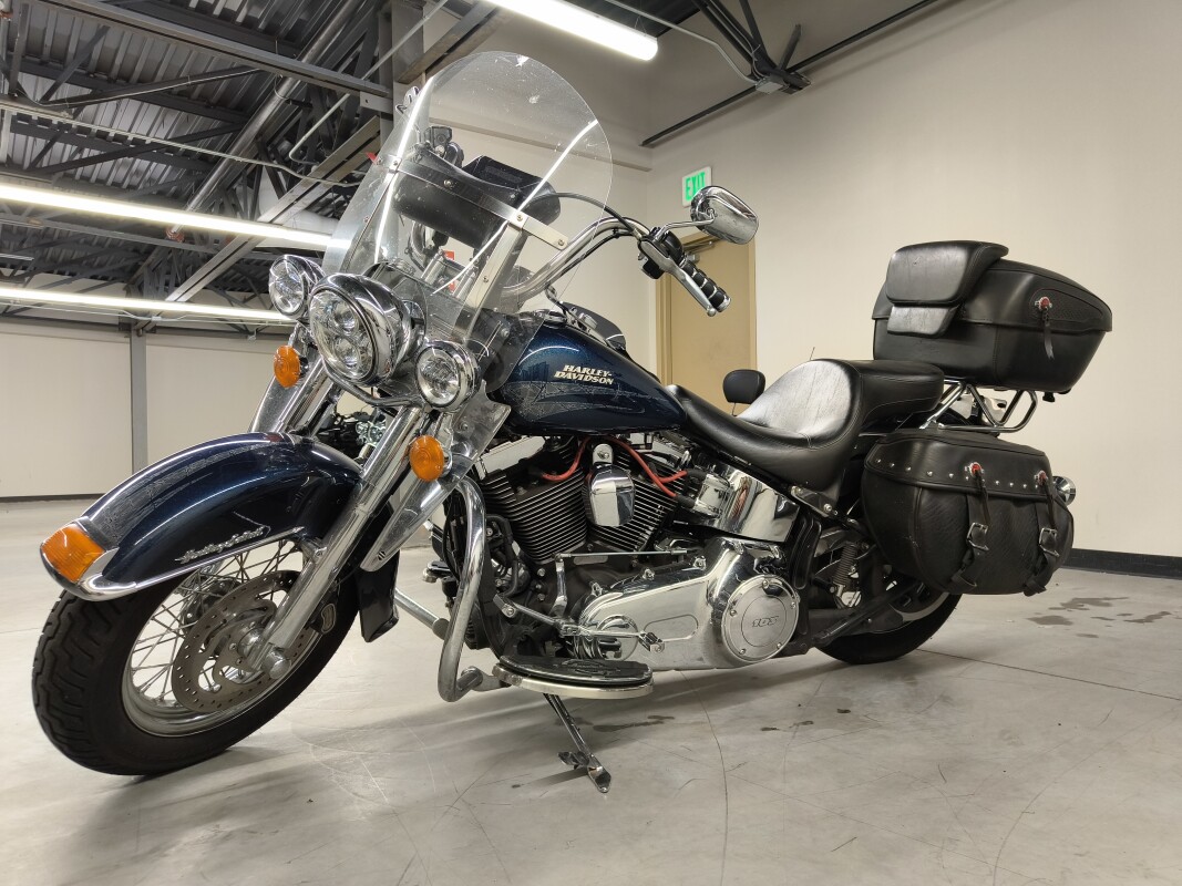 2016 Harley-Davidson Heritage Softail Classic Custom Colour Cosmic Blue Pearl - Photo 2