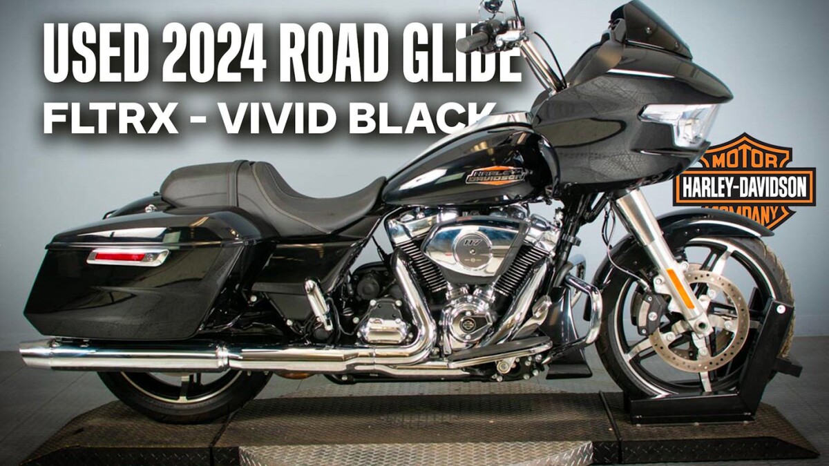 Certified Used 2024 Vivid Black w/ Chrome Trim Harley-Davidson