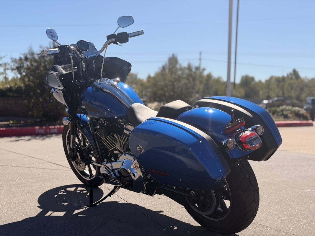2025 Harley-Davidson Low Rider ST FXLRST Blue Burst W/ Thrashin’ Bars - Photo 4