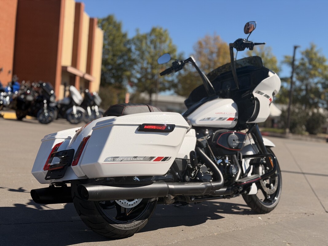 2025 Harley-Davidson Road Glide FLTRX White Onyx Pearl - Custom Pinstriping - Photo 3