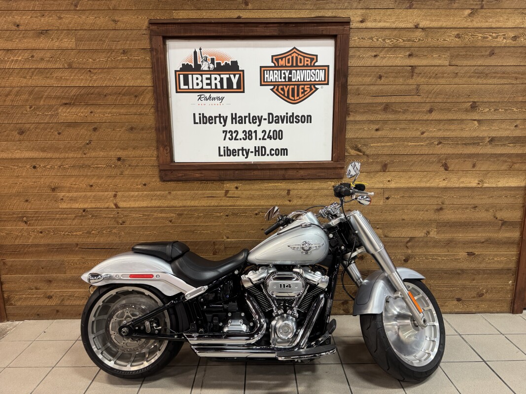 2020 Harley-Davidson Fat Boy 114 Barracuda Silver FLFBS