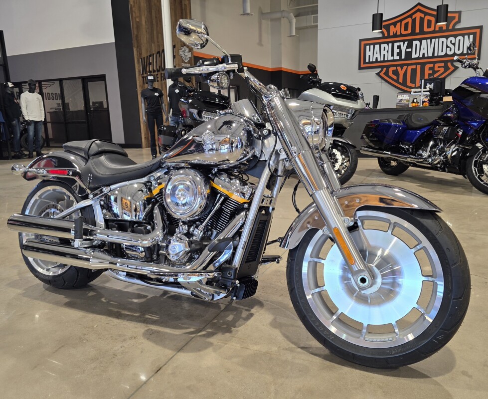 2025 Harley-Davidson Fat Boy Gray Ghost
