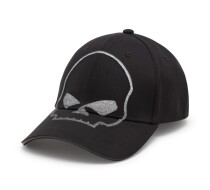 Willie G™ Skull Reflective Softail Stretch Fit Baseball Hat