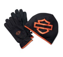 Men's Fleece Beanie and Glove Gift Set