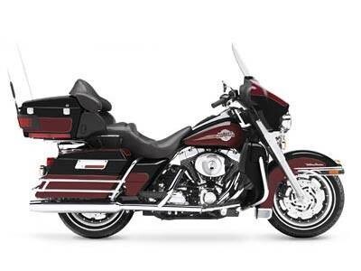 2005 Harley-Davidson Electra Glide Ultra Classic BLACK/LAVA RED W/PINSTRIPE