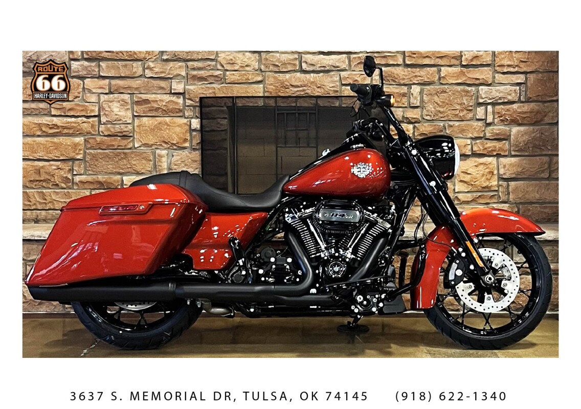 2025 Harley-Davidson Road King Special Whiskey Fire